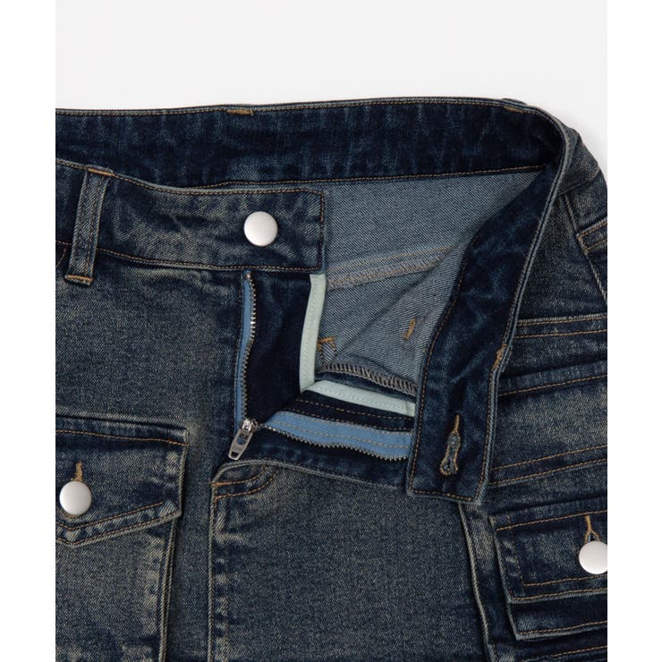 マルチポケットデニムミニスカパン | WEGO【WOMEN】 | 詳細画像11 