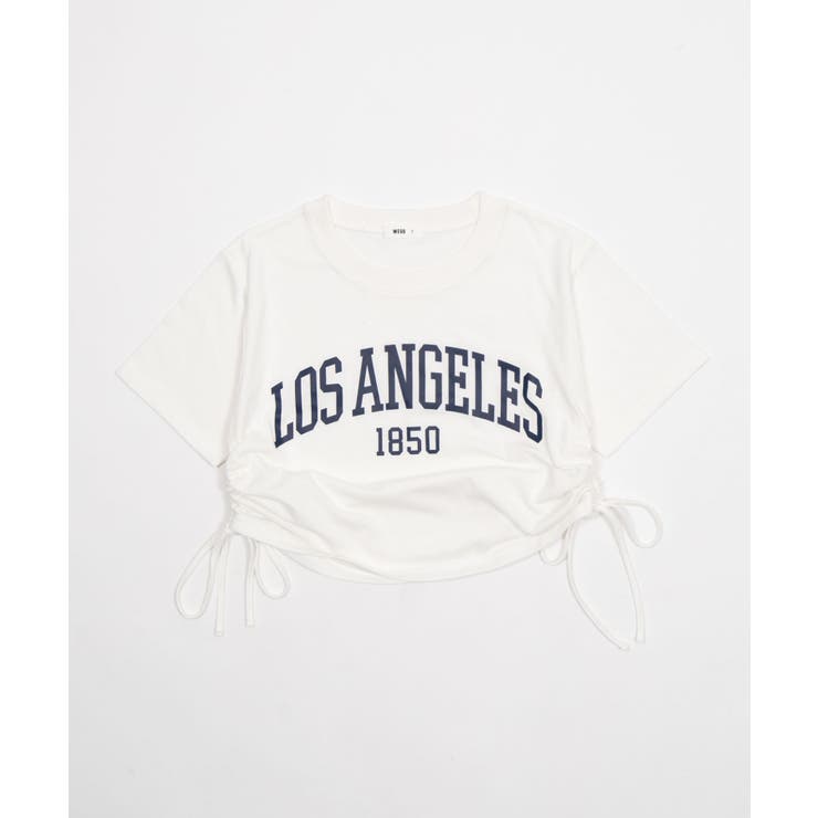 グラフィックサイドリボンドロストショートT | WEGO【WOMEN】 | 詳細画像33 