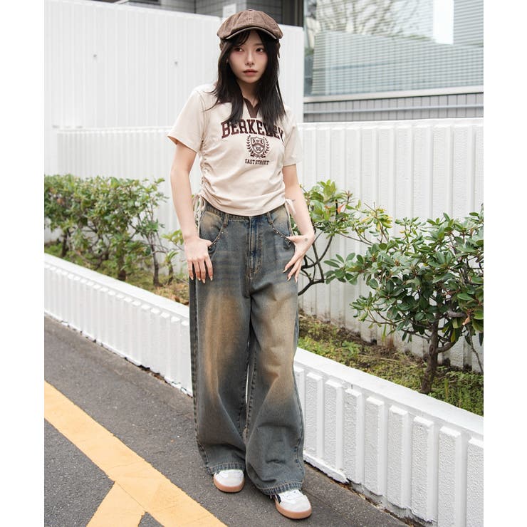 スキッパーサイドドロストT | WEGO【WOMEN】 | 詳細画像2 