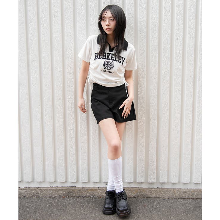 スキッパーサイドドロストT | WEGO【WOMEN】 | 詳細画像3 