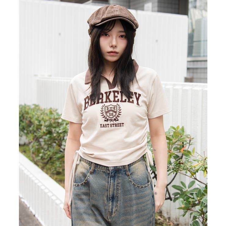 スキッパーサイドドロストT | WEGO【WOMEN】 | 詳細画像8 
