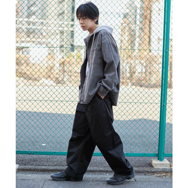 キーチャーム付きチノカーブパンツ | WEGO【MEN】 | 詳細画像3 