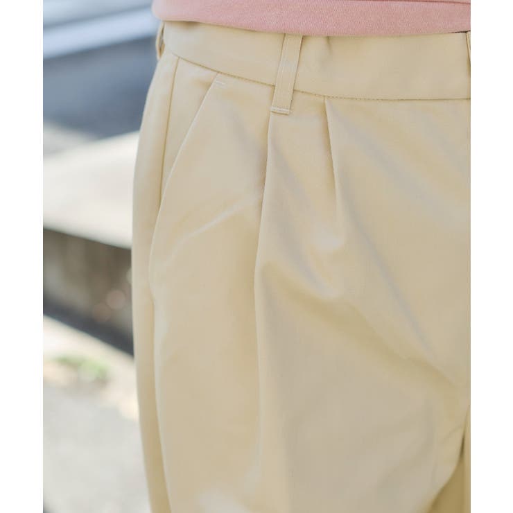 キーチャーム付きチノカーブパンツ | WEGO【MEN】 | 詳細画像7 