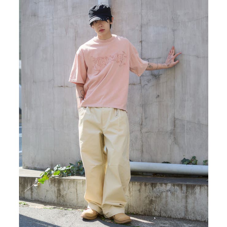 キーチャーム付きチノカーブパンツ | WEGO【MEN】 | 詳細画像12 