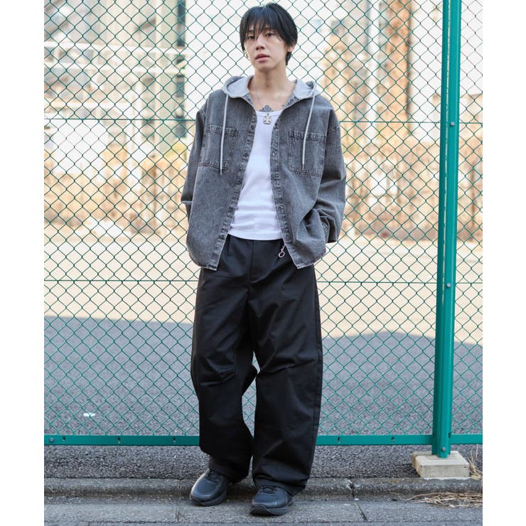キーチャーム付きチノカーブパンツ | WEGO【MEN】 | 詳細画像16 