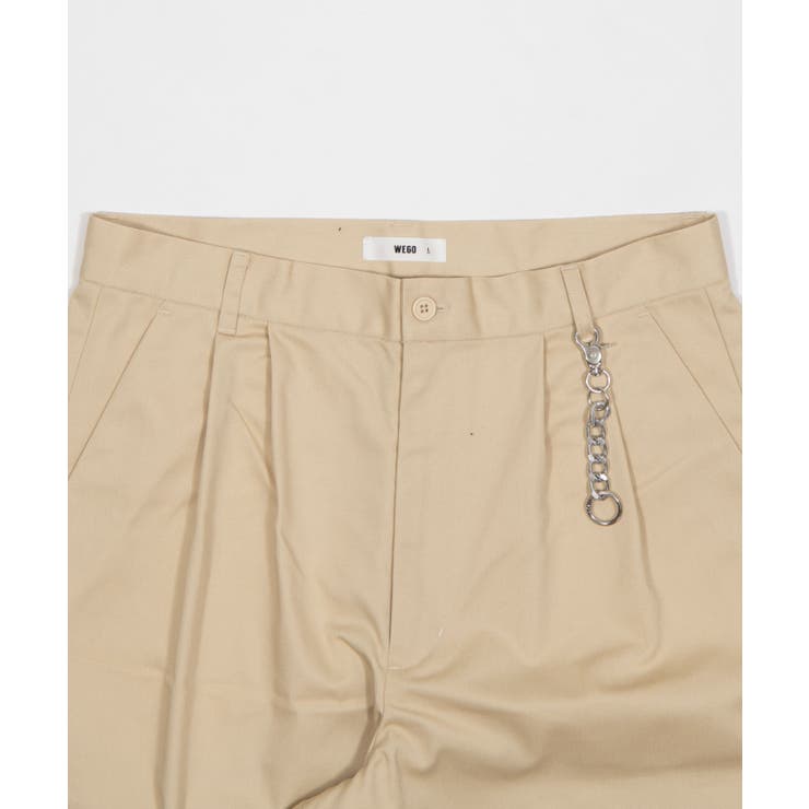 キーチャーム付きチノカーブパンツ | WEGO【MEN】 | 詳細画像20 