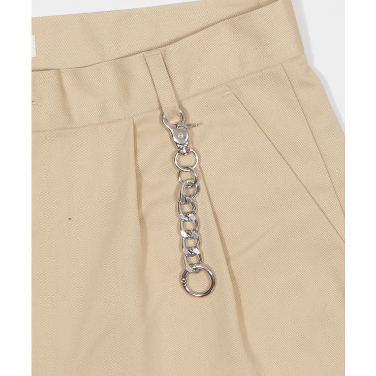 キーチャーム付きチノカーブパンツ | WEGO【MEN】 | 詳細画像21 