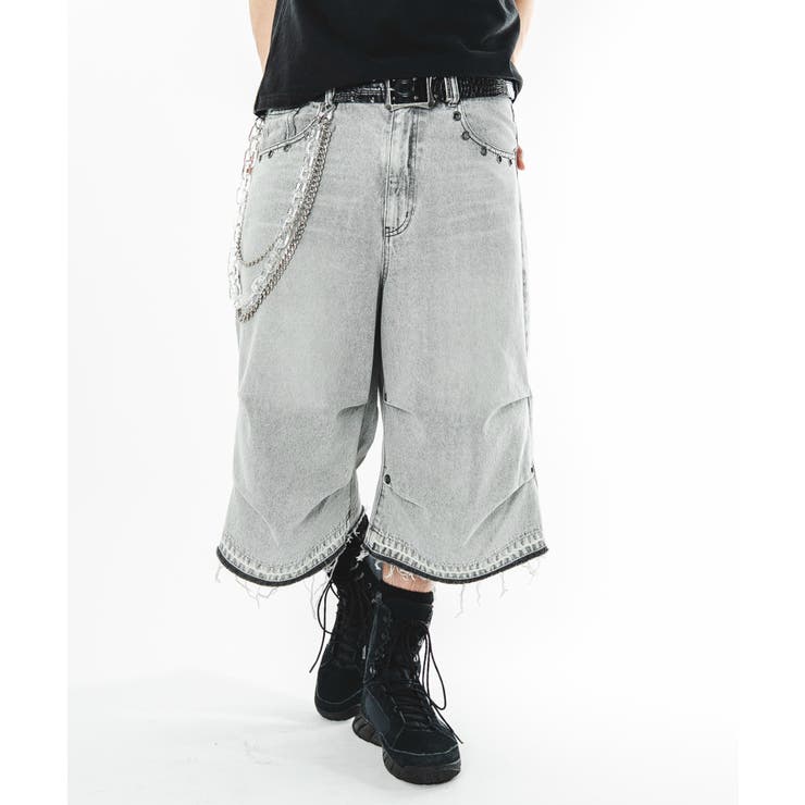 グレー | パラシュートハトメショーツ | WEGO【MEN】
