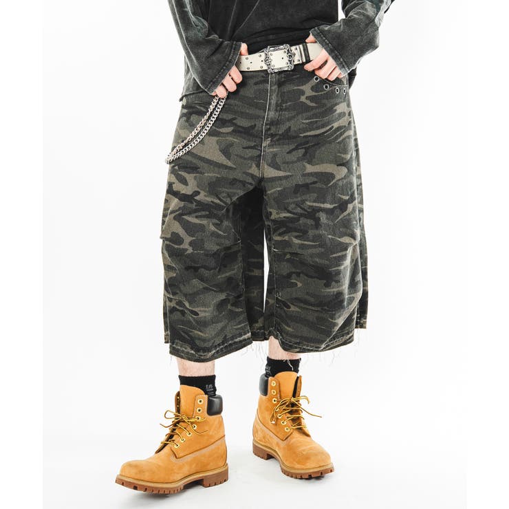 柄1 | パラシュートハトメショーツ | WEGO【MEN】
