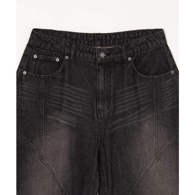 スウィッチングカーブデニムパンツ | WEGO【MEN】 | 詳細画像34 