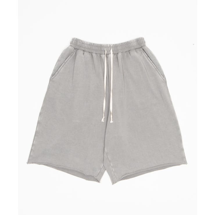 グレー | ブリーチダメージスウェットショーツ | WEGO【MEN】