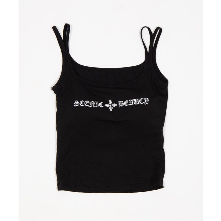 ダブルストラップロゴキャミ | WEGO【WOMEN】 | 詳細画像12 