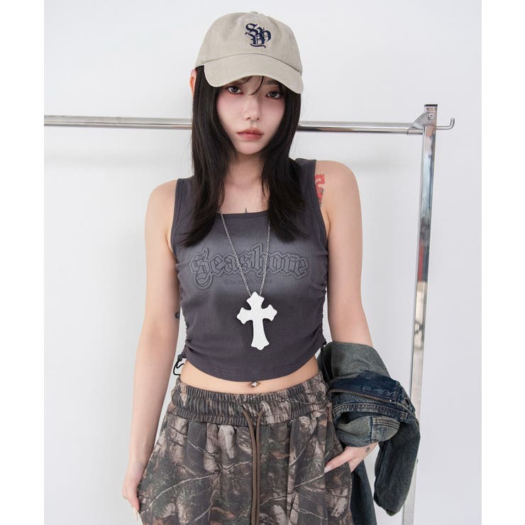 デザイングラフィックカップインタンク | WEGO【WOMEN】 | 詳細画像15 