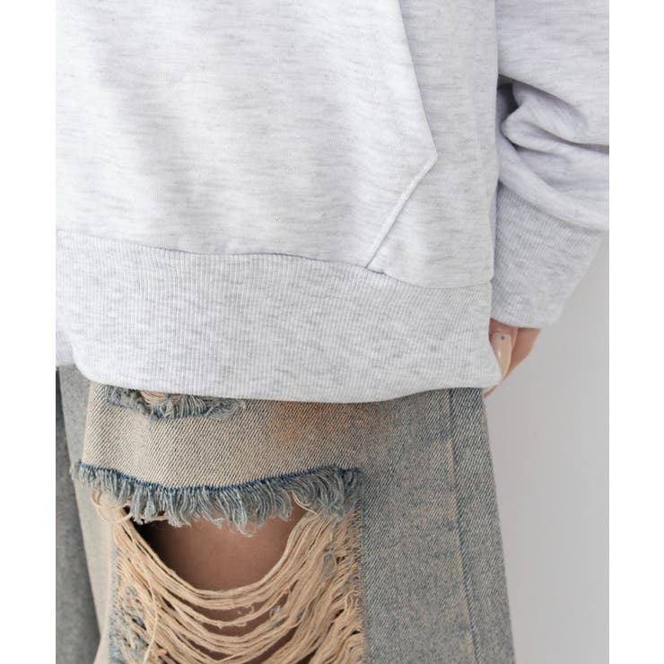 カモフラナンバリングジップパーカー | WEGO【WOMEN】 | 詳細画像8 