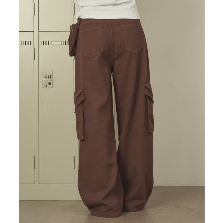 ポーチ付きウォッシュドカーゴパンツ | WEGO【WOMEN】 | 詳細画像4 