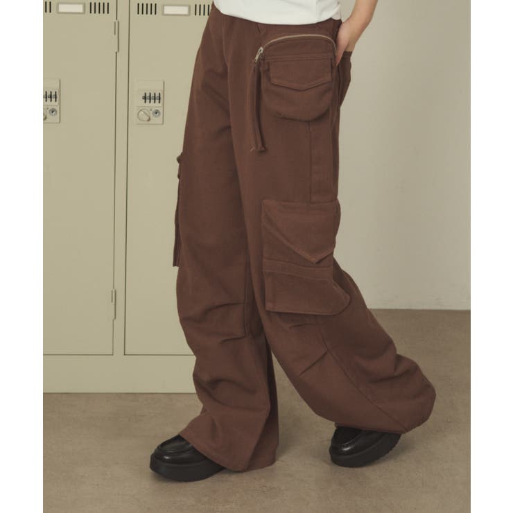 ポーチ付きウォッシュドカーゴパンツ | WEGO【WOMEN】 | 詳細画像6 