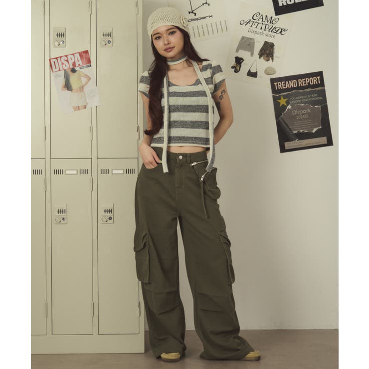 ポーチ付きウォッシュドカーゴパンツ | WEGO【WOMEN】 | 詳細画像10 