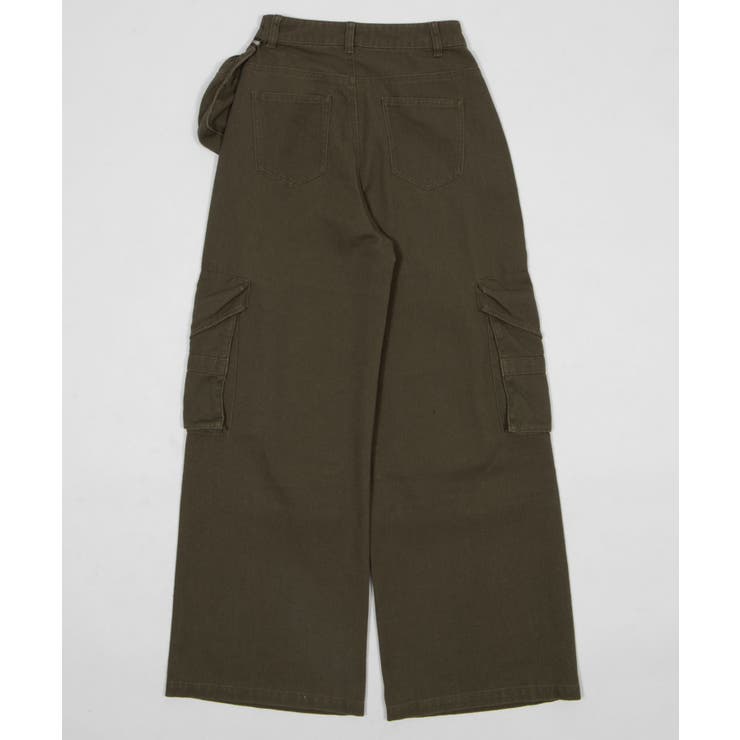 ポーチ付きウォッシュドカーゴパンツ | WEGO【WOMEN】 | 詳細画像12 
