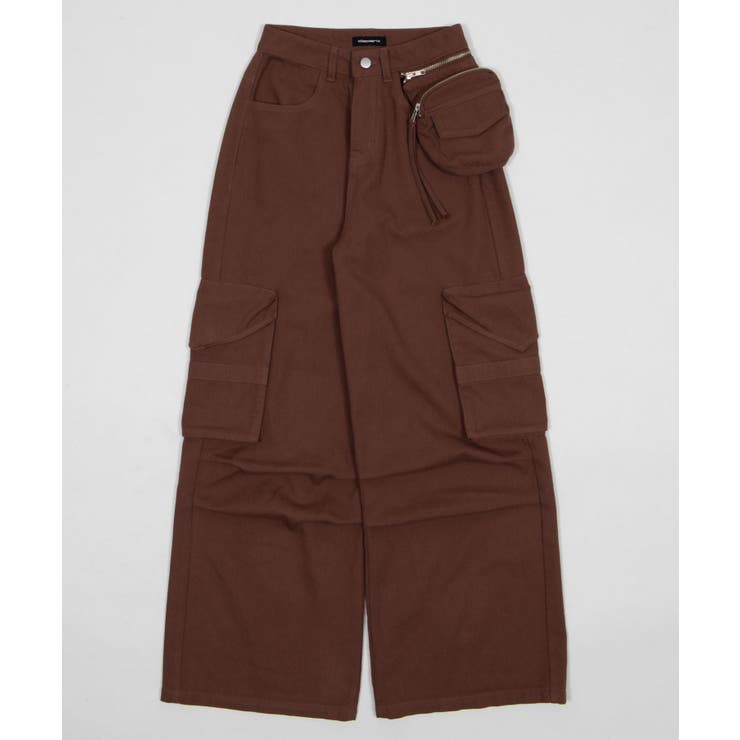 ポーチ付きウォッシュドカーゴパンツ | WEGO【WOMEN】 | 詳細画像19 
