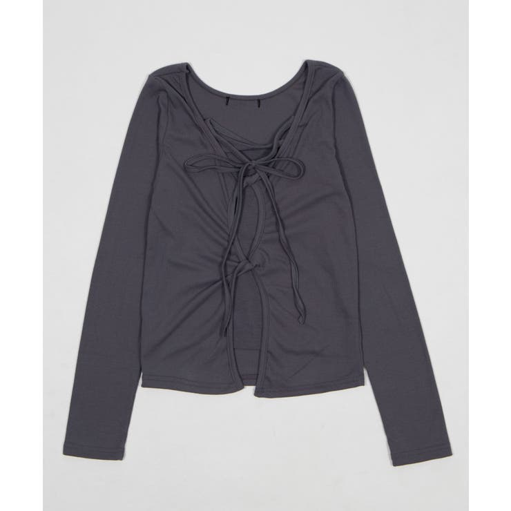 センターホールレイヤードトップ | WEGO【WOMEN】 | 詳細画像10 