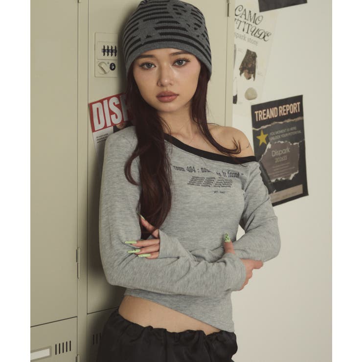 room404バイカラーロンT | WEGO【WOMEN】 | 詳細画像7 