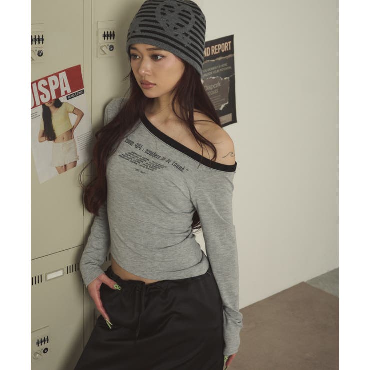 room404バイカラーロンT | WEGO【WOMEN】 | 詳細画像8 