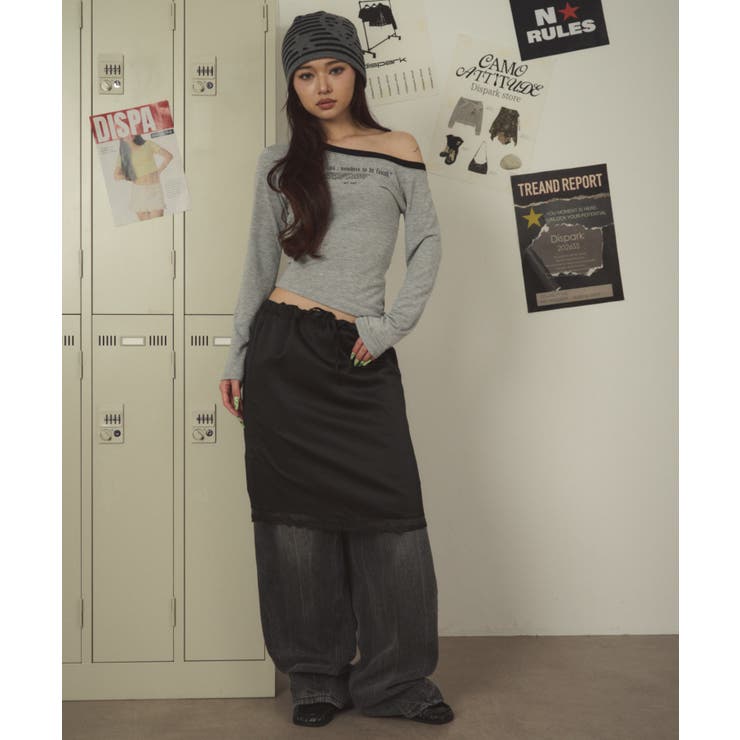 room404バイカラーロンT | WEGO【WOMEN】 | 詳細画像9 