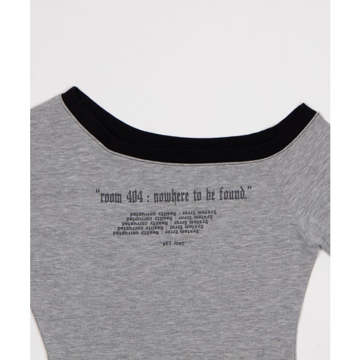 room404バイカラーロンT | WEGO【WOMEN】 | 詳細画像12 