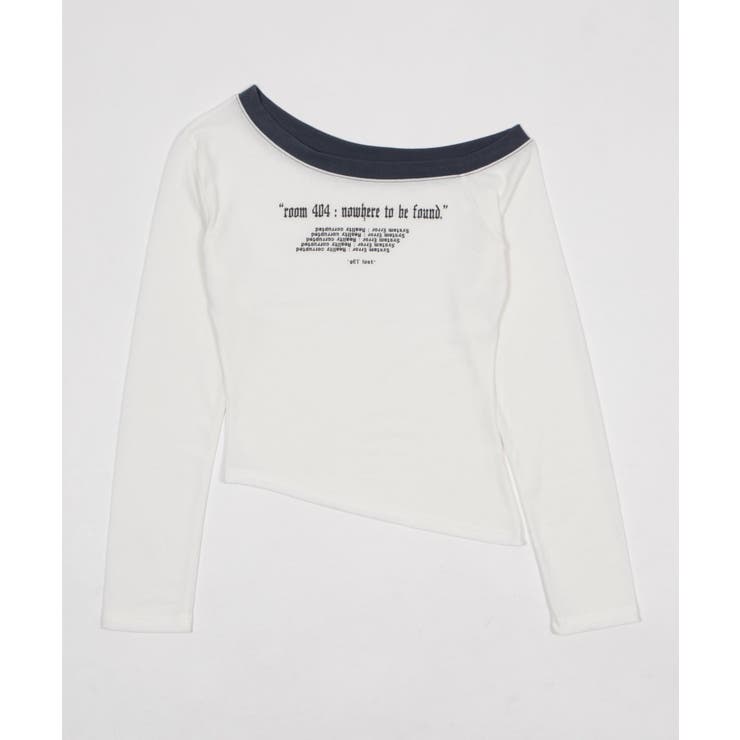 room404バイカラーロンT | WEGO【WOMEN】 | 詳細画像16 