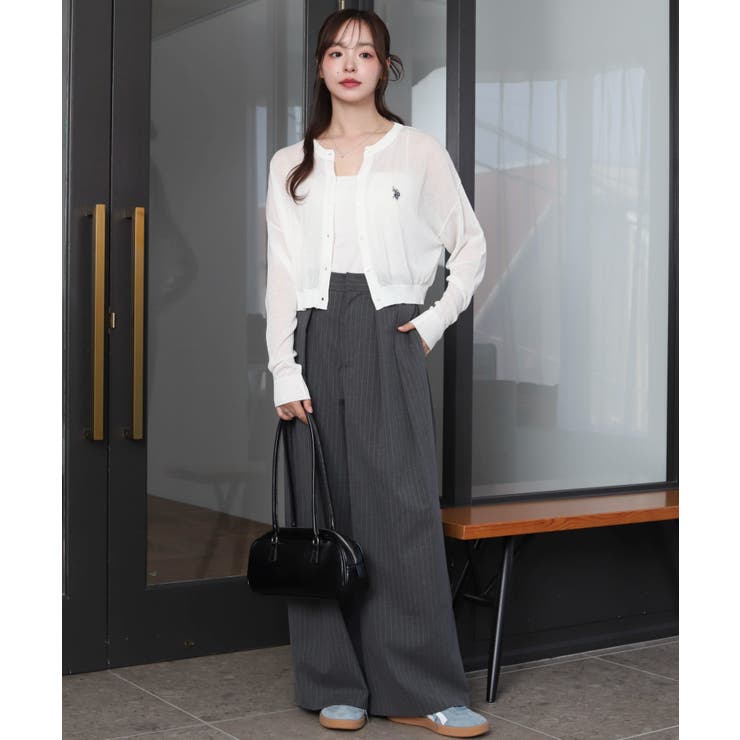 U.S. POLO ASSN.別注 シアーカーデ | WEGO【WOMEN】 | 詳細画像2 