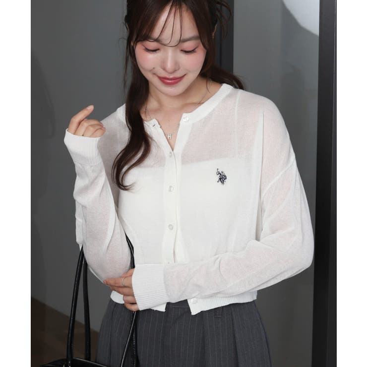 U.S. POLO ASSN.別注 シアーカーデ | WEGO【WOMEN】 | 詳細画像6 