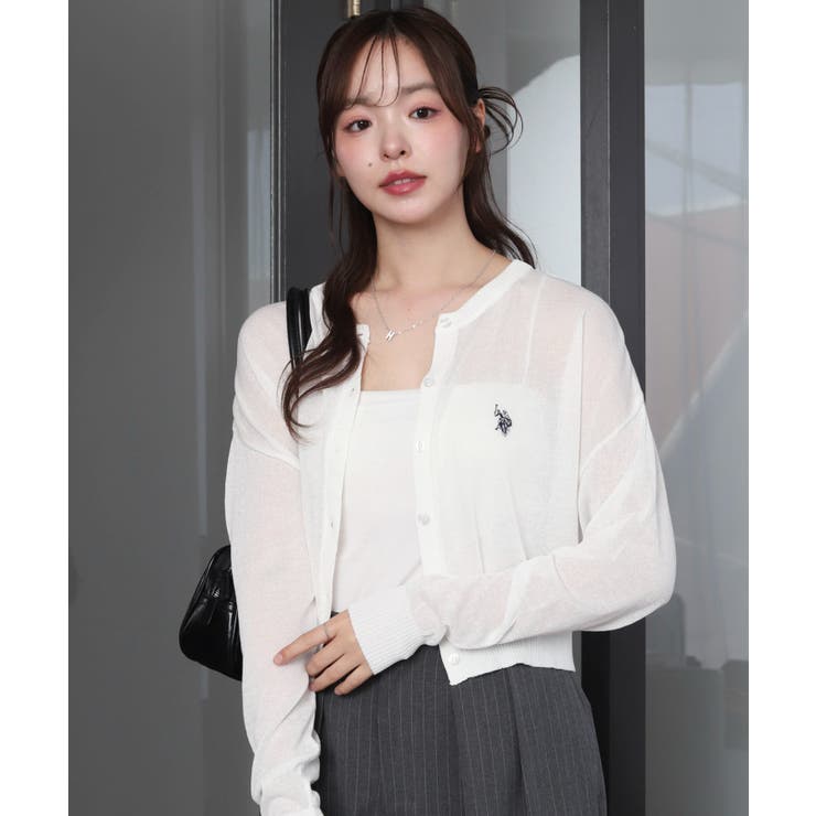U.S. POLO ASSN.別注 シアーカーデ | WEGO【WOMEN】 | 詳細画像7 