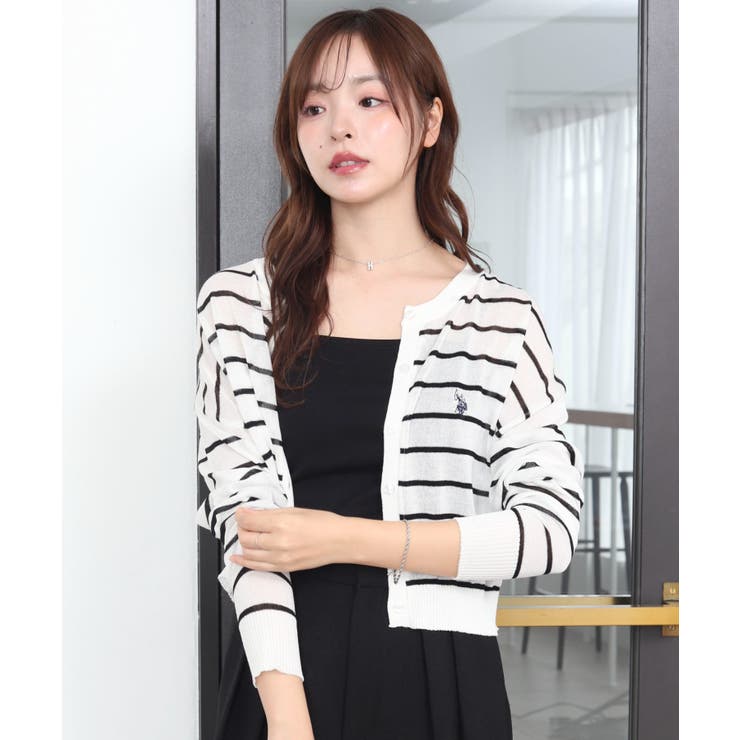 U.S. POLO ASSN.別注 シアーカーデ | WEGO【WOMEN】 | 詳細画像10 