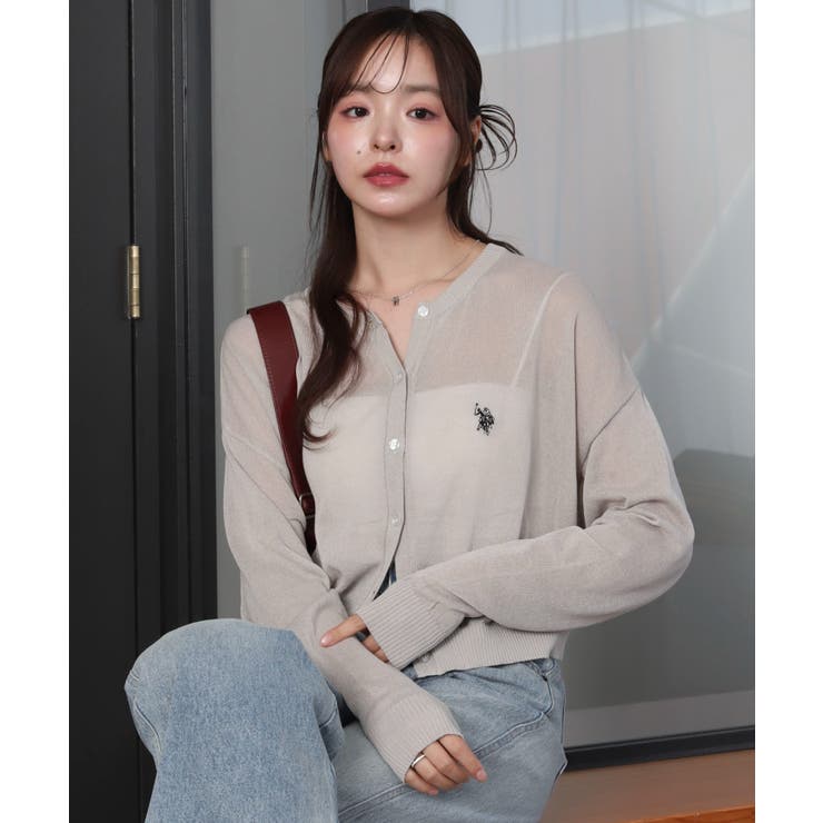 U.S. POLO ASSN.別注 シアーカーデ | WEGO【WOMEN】 | 詳細画像14 