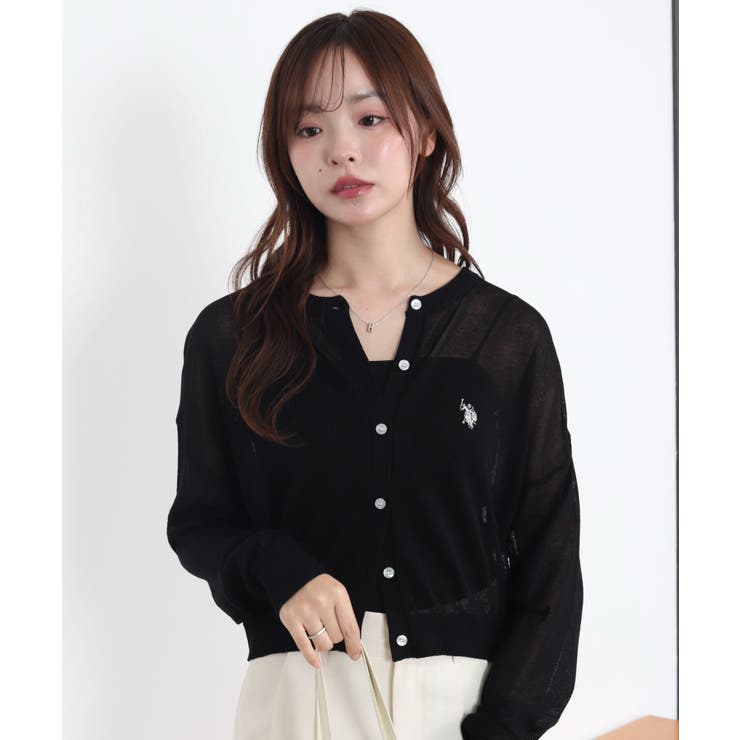 U.S. POLO ASSN.別注 シアーカーデ | WEGO【WOMEN】 | 詳細画像18 