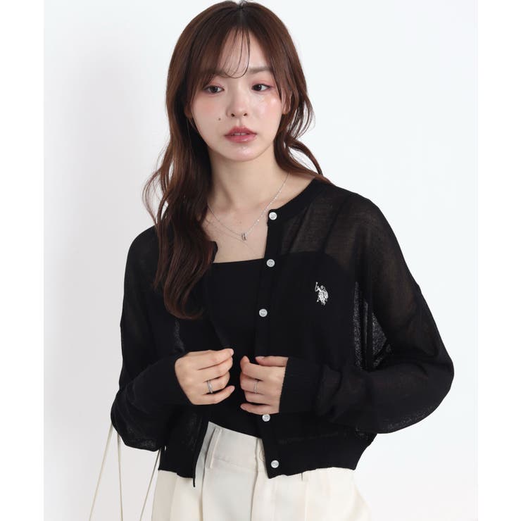 U.S. POLO ASSN.別注 シアーカーデ | WEGO【WOMEN】 | 詳細画像20 