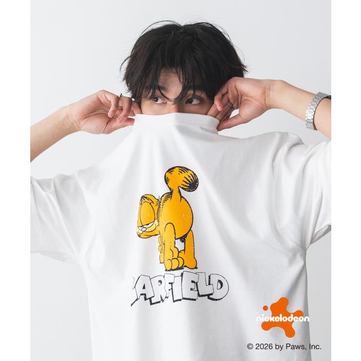 GARFIELDグラフィックT(SS) | WEGO【MEN】 | 詳細画像2 