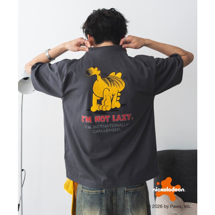GARFIELDグラフィックT(SS) | WEGO【MEN】 | 詳細画像9 