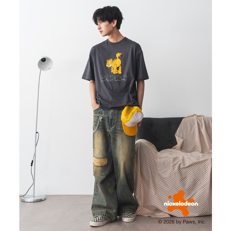 GARFIELDグラフィックT(SS) | WEGO【MEN】 | 詳細画像11 