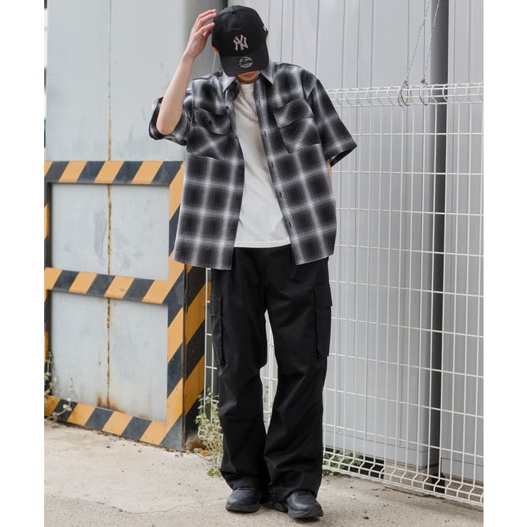 オンブレチェックシャツ(SS) | WEGO【MEN】 | 詳細画像2 