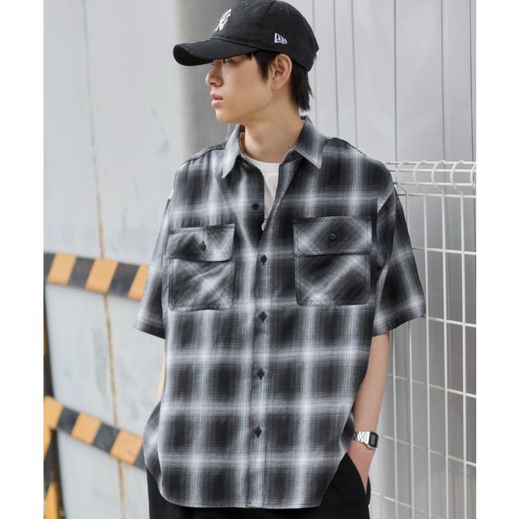 オンブレチェックシャツ(SS) | WEGO【MEN】 | 詳細画像14 