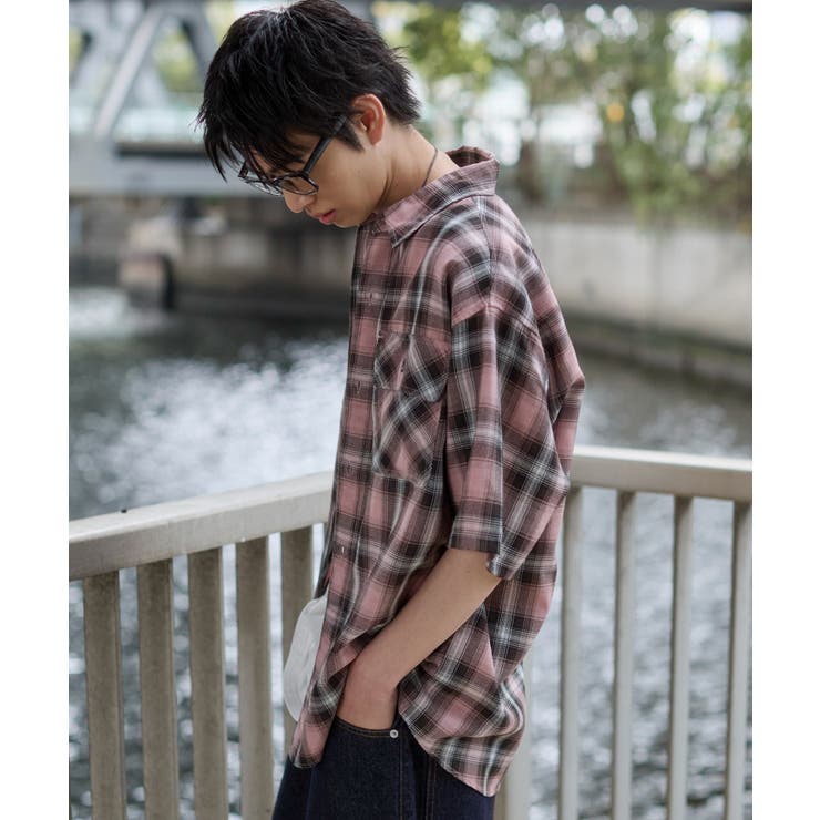 オンブレチェックシャツ(SS) | WEGO【MEN】 | 詳細画像22 