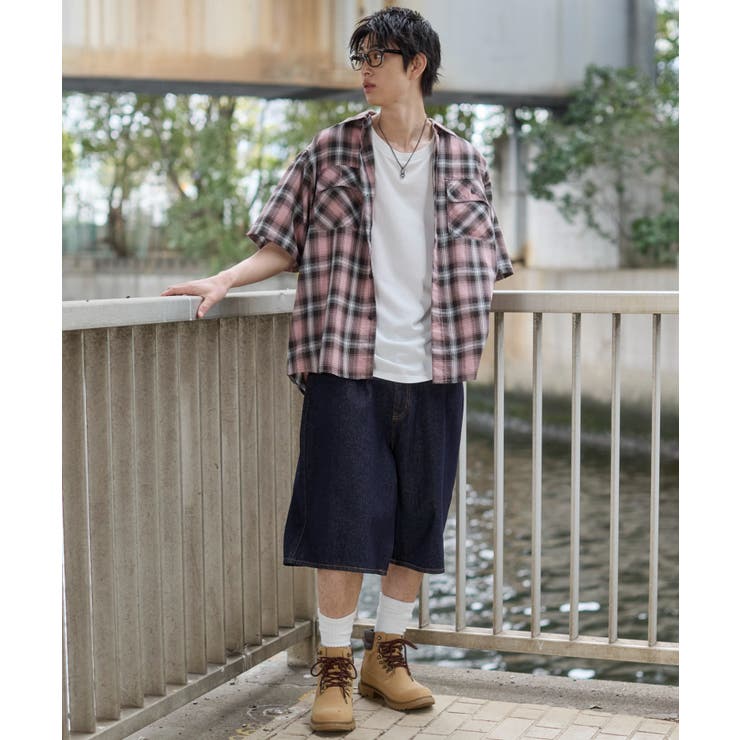 オンブレチェックシャツ(SS) | WEGO【MEN】 | 詳細画像23 