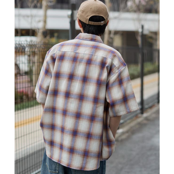 オンブレチェックシャツ(SS) | WEGO【MEN】 | 詳細画像30 