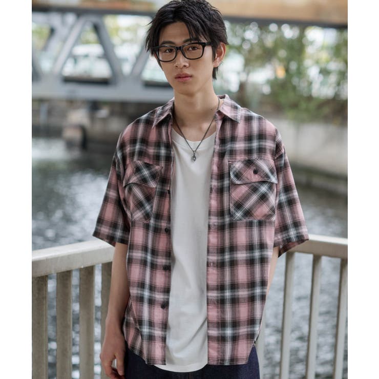 オンブレチェックシャツ(SS) | WEGO【MEN】 | 詳細画像51 