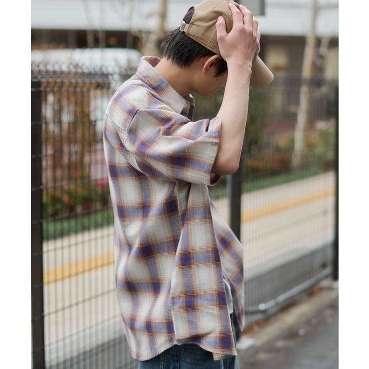 オンブレチェックシャツ(SS) | WEGO【MEN】 | 詳細画像55 