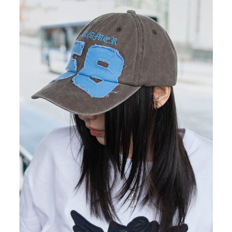 ナンバリングアップリケキャップ | WEGO【MEN】 | 詳細画像2 