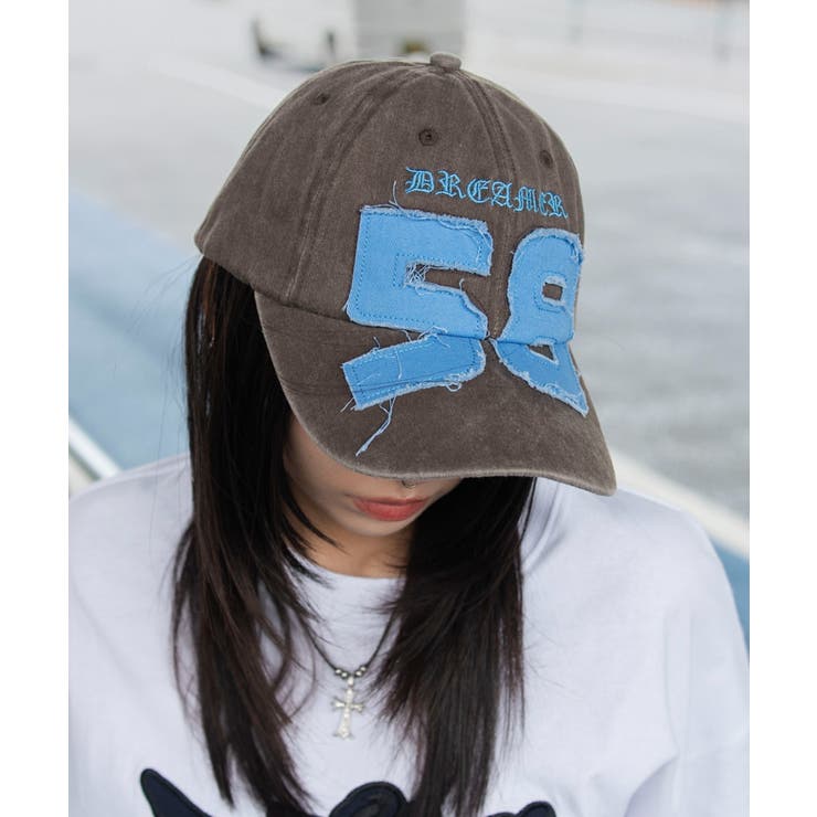 ナンバリングアップリケキャップ | WEGO【MEN】 | 詳細画像3 