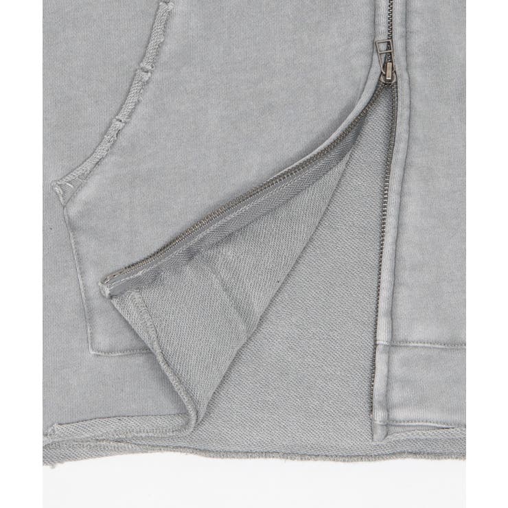 ブリーチダメージノースリーブZIPパーカー | WEGO【MEN】 | 詳細画像6 