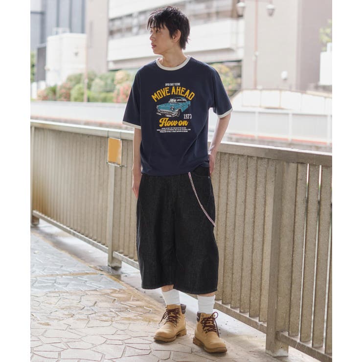 グラフィックリンガーT(SS) | WEGO【MEN】 | 詳細画像2 